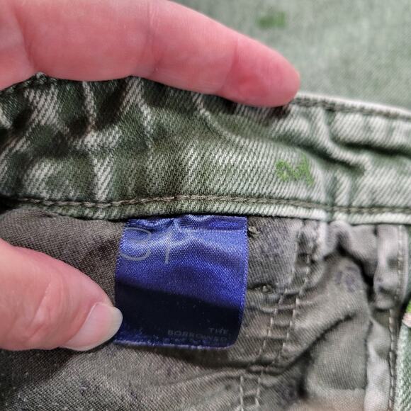 Pilcro The Borrowed Boyfriend Jeans In Holly Mid Rise Relaxed Fit Embroidered 31 - Picture 12 of 16